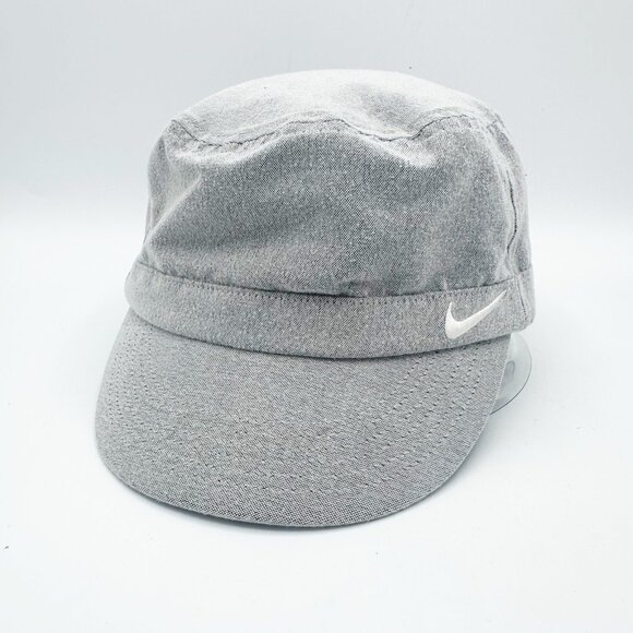 Nike Women's Golf Bunker Hat Cadet Military Style OSFA Adjustable Heather Gray - Picture 1 of 7